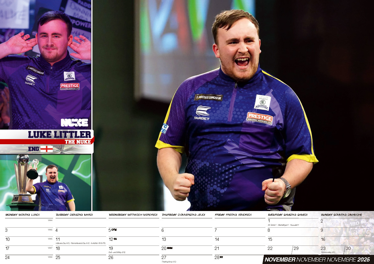 Bild: 9798893610222 | Darts Kalender 2025 | Kalender | 14 S. | Deutsch | 2025