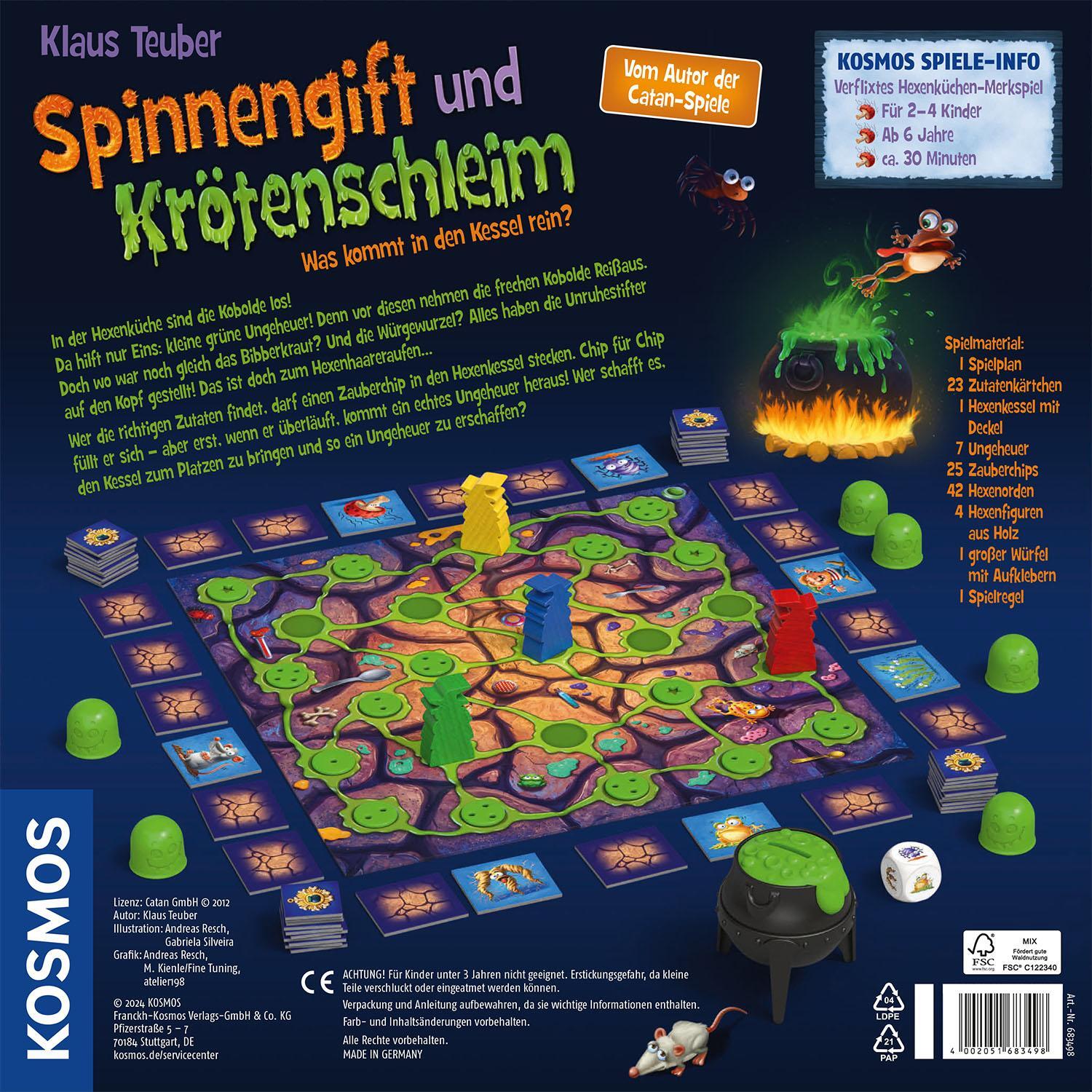 Bild: 4002051683498 | Spinnengift und Krötenschleim | Spiel | Spiel | 683498 | Deutsch