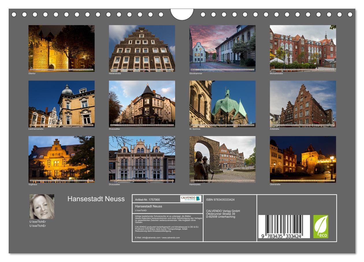 Bild: 9783435333424 | Hansestadt Neuss (Wandkalender 2025 DIN A4 quer), CALVENDO...