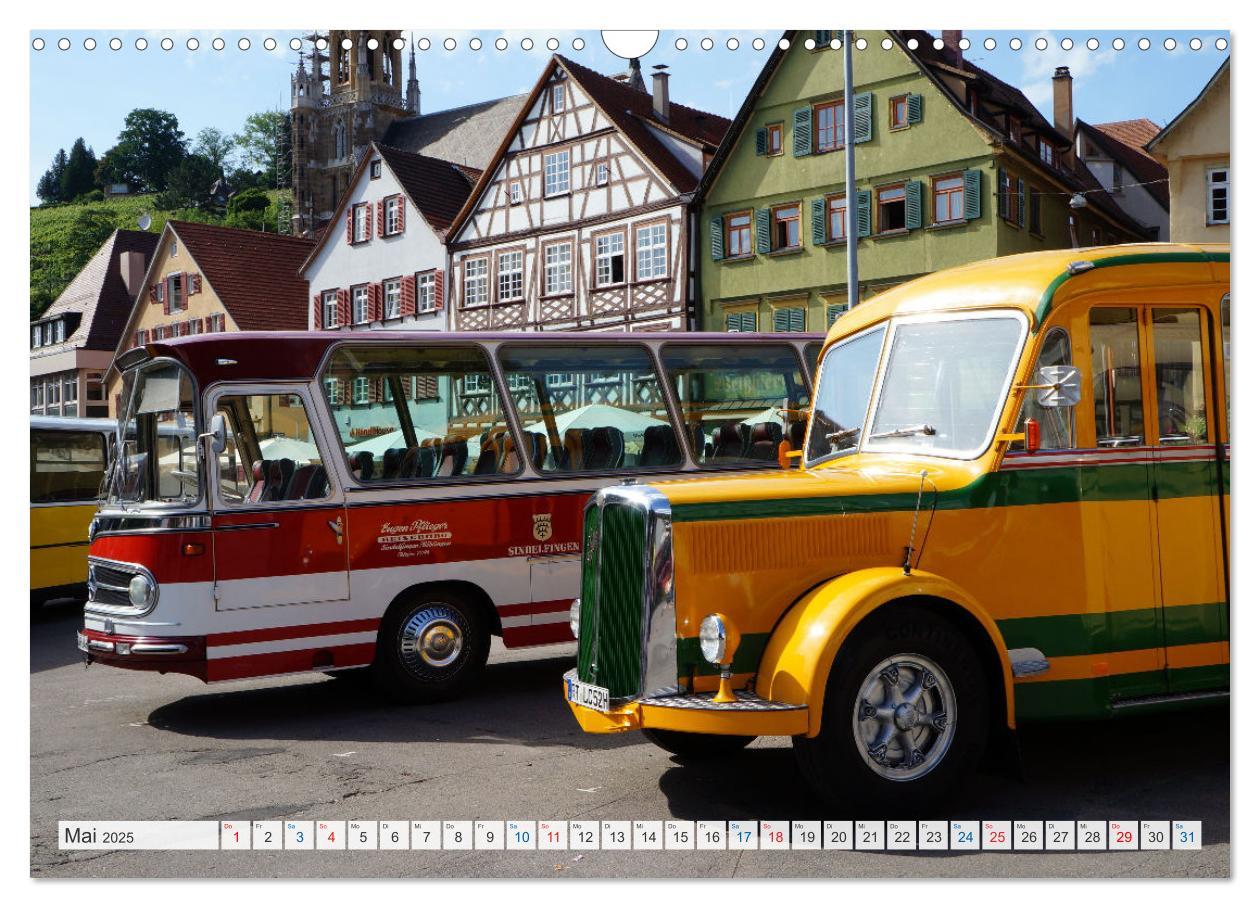 Bild: 9783383898037 | Historische und moderne Busse (Wandkalender 2025 DIN A3 quer),...