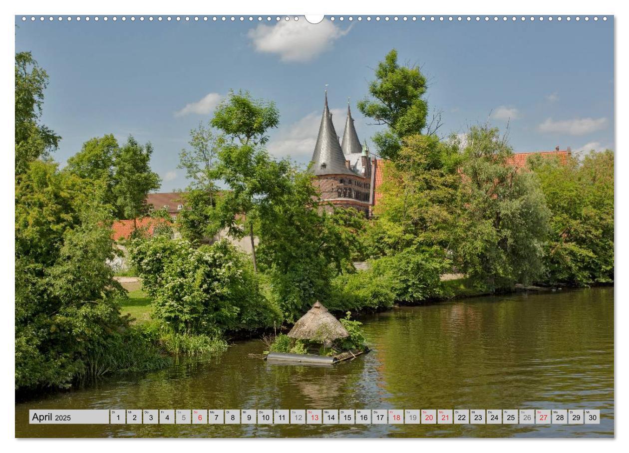 Bild: 9783435682645 | Hansestadt Lübeck (Wandkalender 2025 DIN A2 quer), CALVENDO...