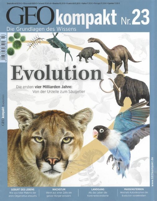 Cover: 9783570199268 | GEOkompakt / GEOKompakt 23/2010 - Evolution | Michael Schaper | Buch