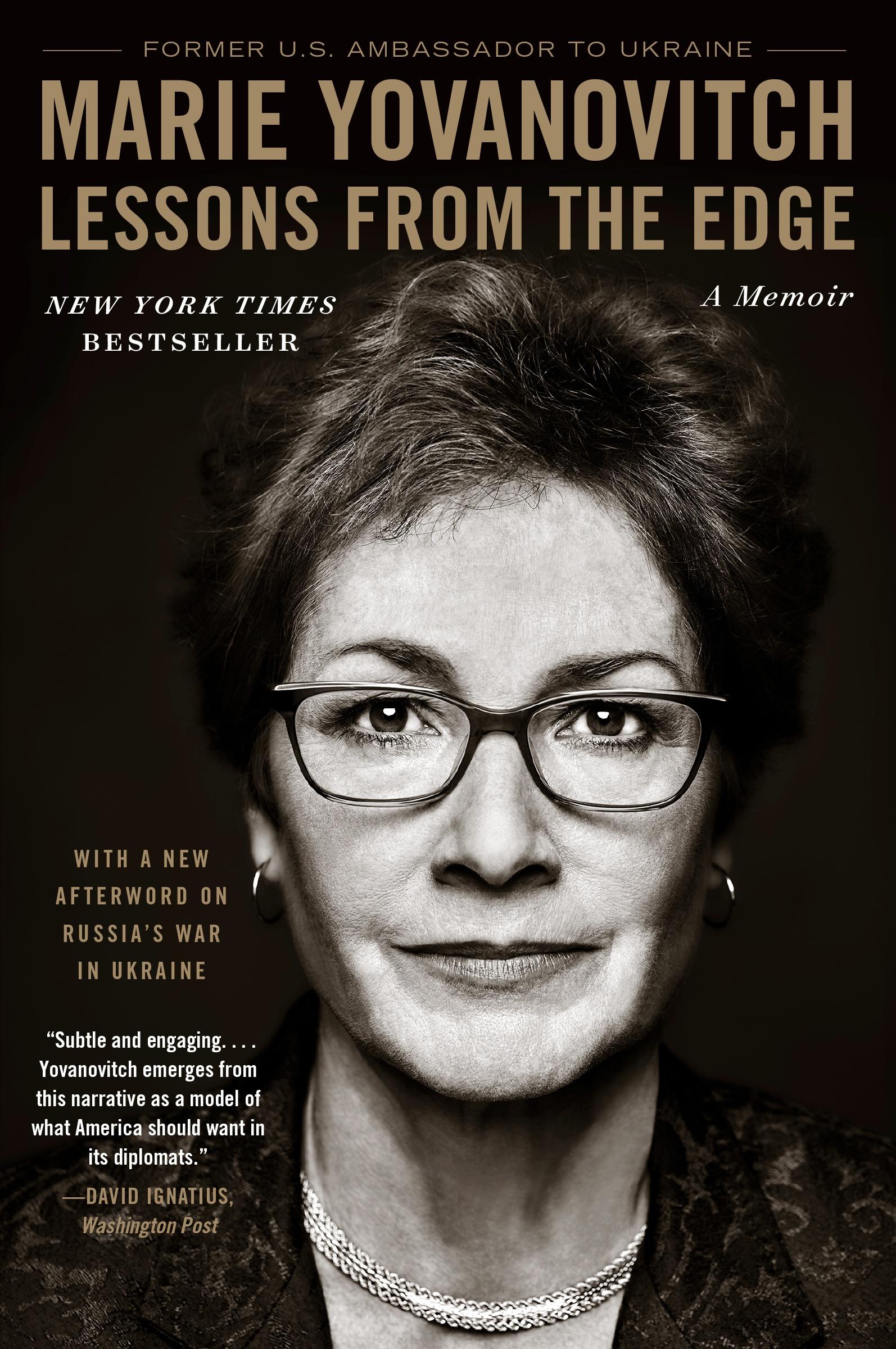 Cover: 9780063268630 | Lessons from the Edge | A Memoir | Marie Yovanovitch | Taschenbuch