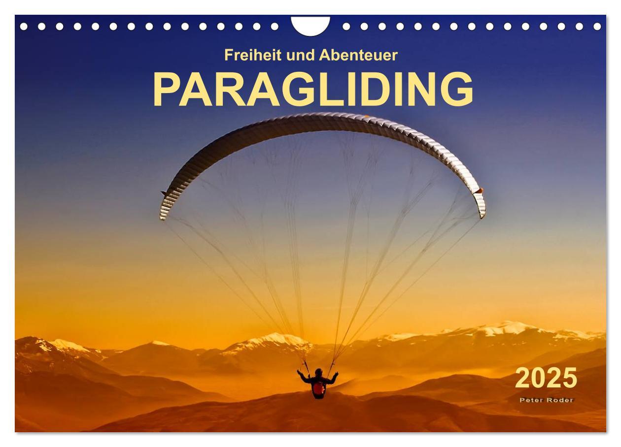 Cover: 9783435479771 | Freiheit und Abenteuer - Paragliding (Wandkalender 2025 DIN A4...