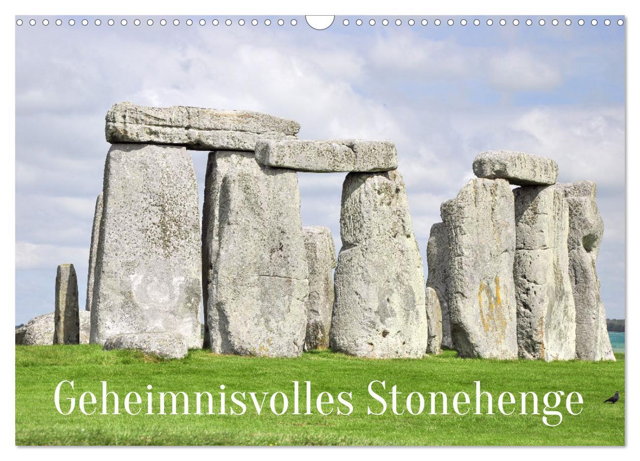 Cover: 9783383918155 | Geheimnisvolles Stonehenge (Wandkalender 2025 DIN A3 quer),...