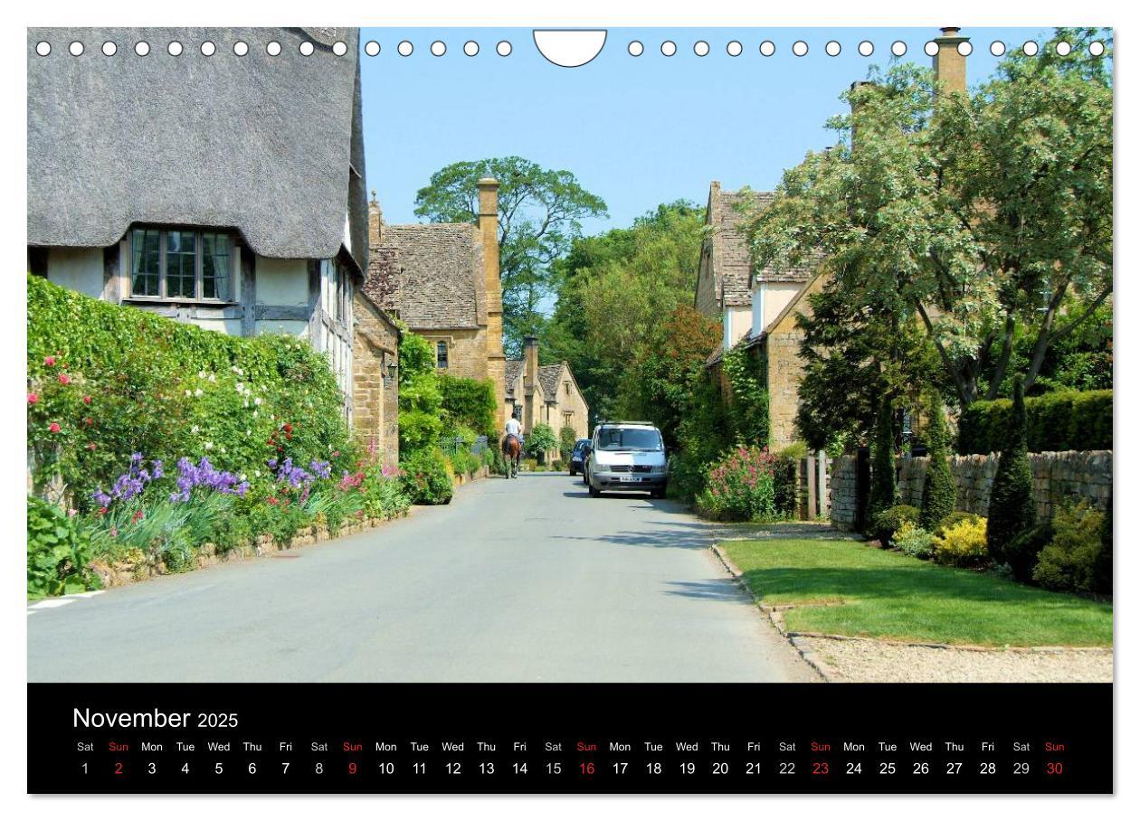 Bild: 9781325952984 | Cotswold Towns (Wall Calendar 2025 DIN A4 landscape), CALVENDO 12...