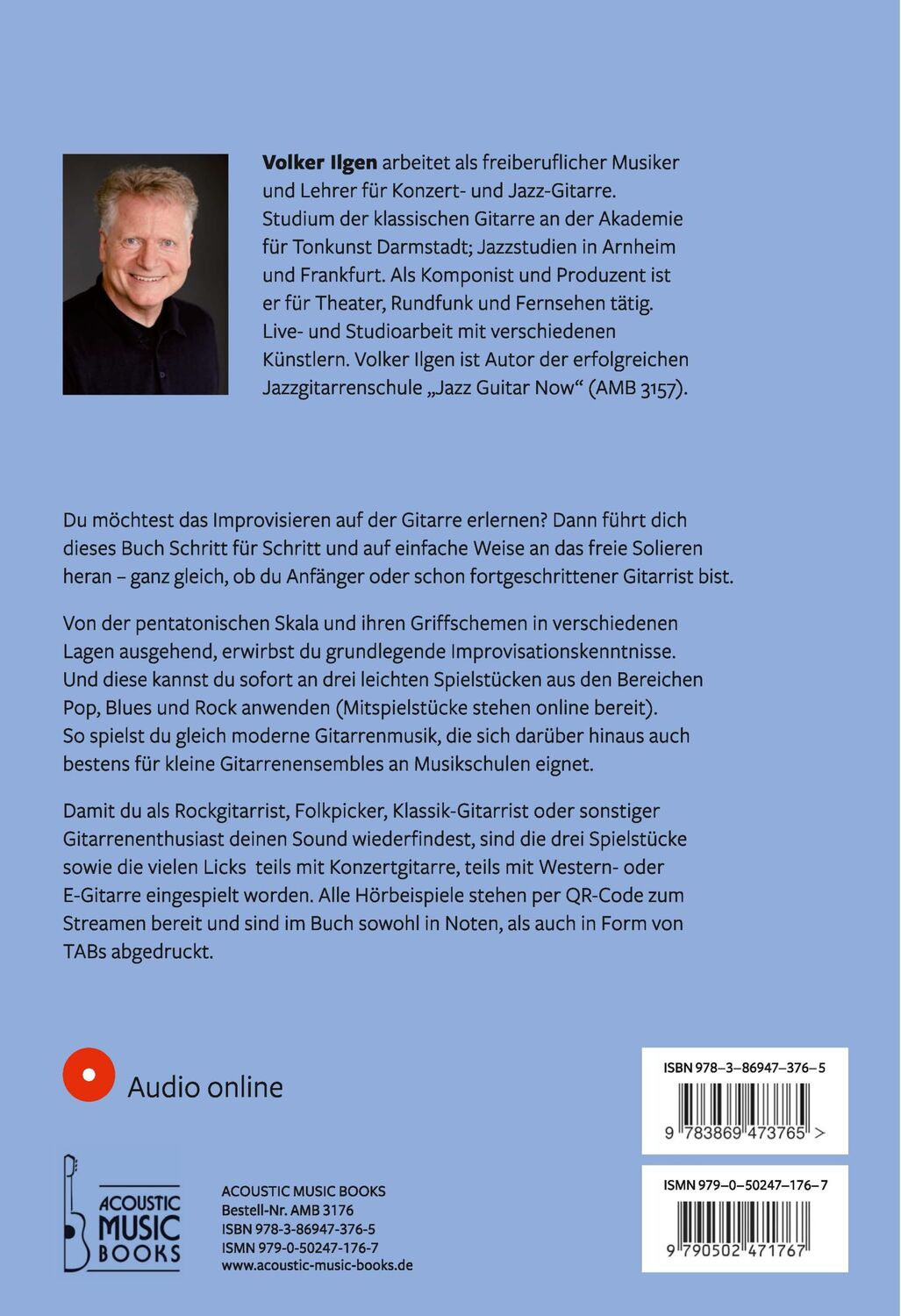 Rückseite: 9783869473765 | Einfach improvisieren | Volker Ilgen | Taschenbuch | 40 S. | Deutsch