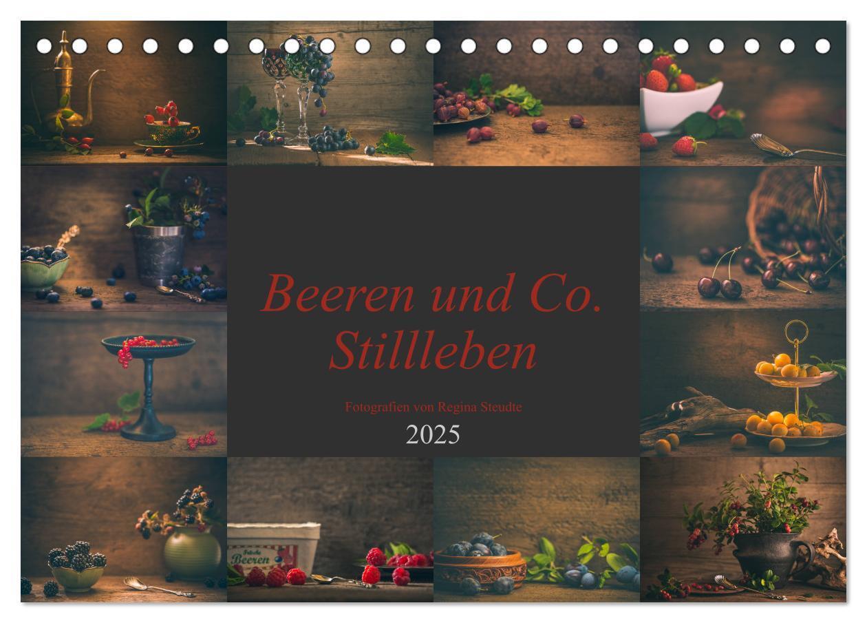 Cover: 9783435280117 | Beeren und Co. Stillleben (Tischkalender 2025 DIN A5 quer),...