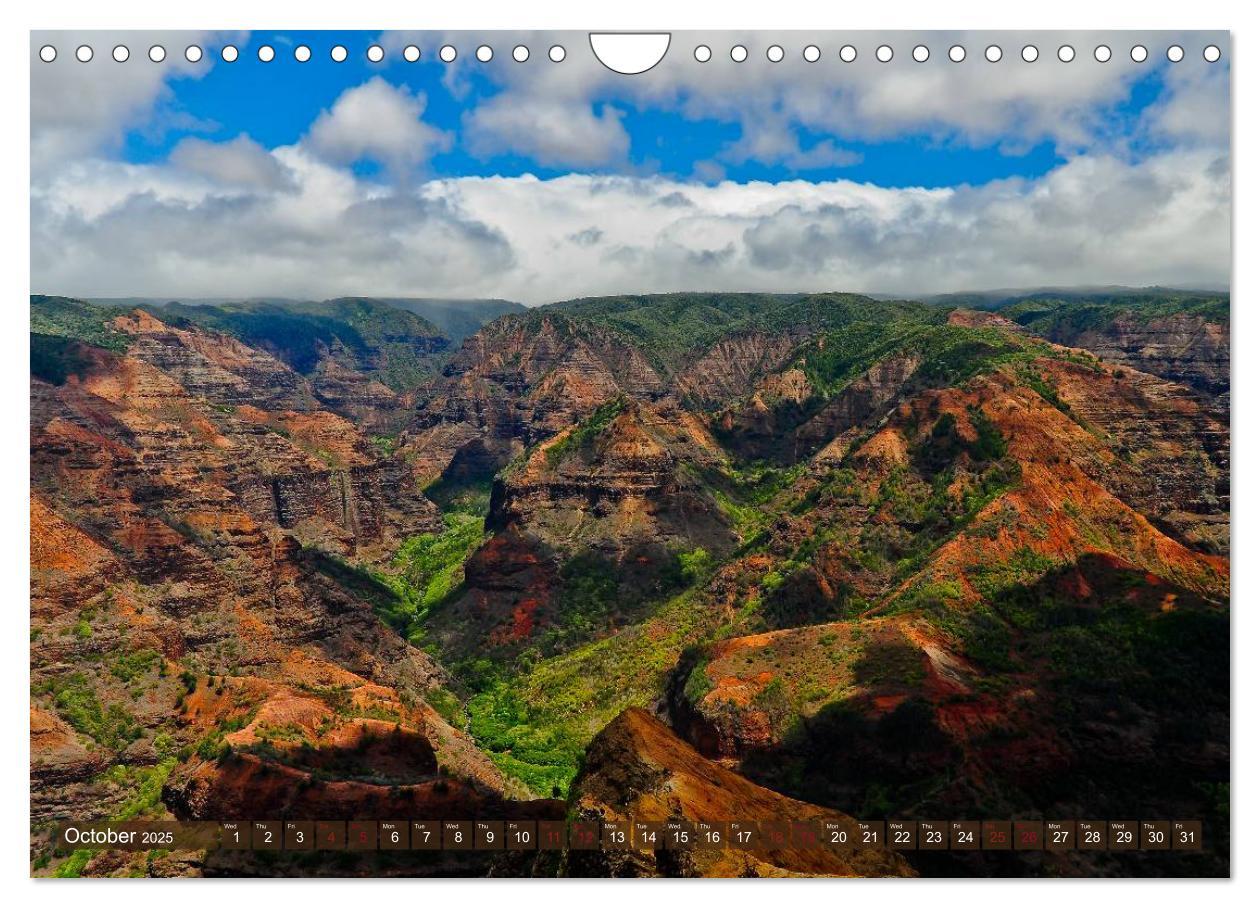 Bild: 9781325996612 | The Paradise of Hawaii (Wall Calendar 2025 DIN A4 landscape),...