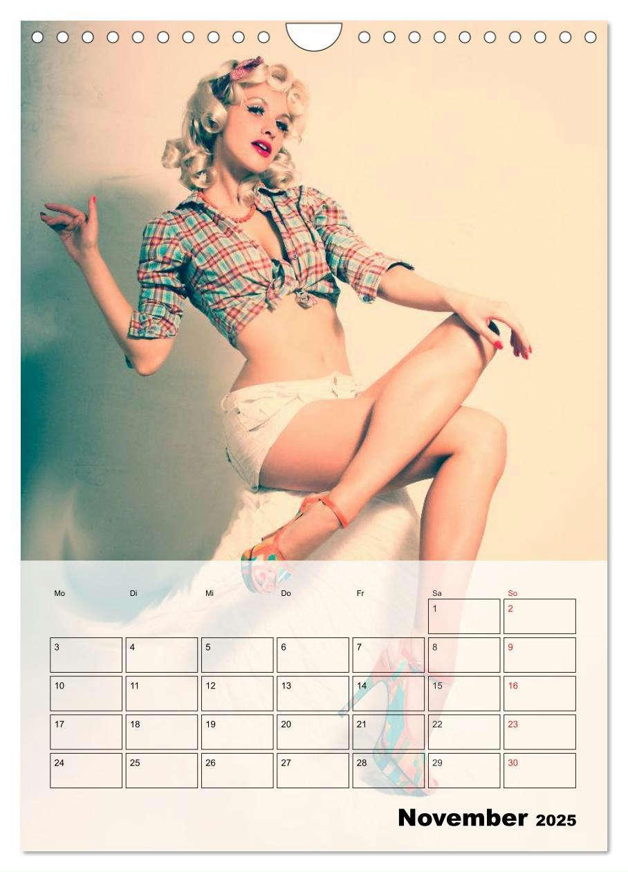 Bild: 9783457035894 | Sexy Hexi. Pin-ups-Planer (Wandkalender 2025 DIN A4 hoch), CALVENDO...