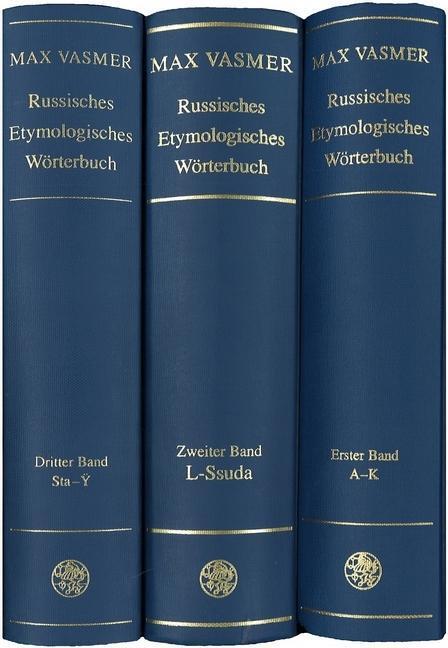 Cover: 9783825306656 | Russisches Etymologisches Wörterbuch | Erster Band: A - K | Max Vasmer