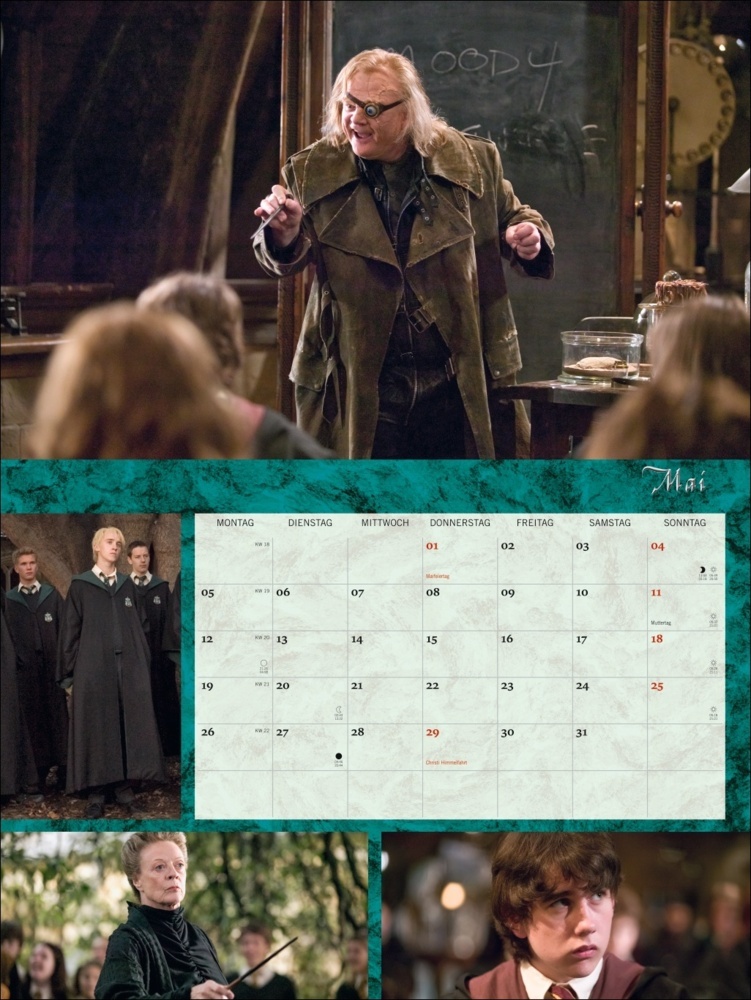 Bild: 9783756404995 | Harry Potter Broschur XL Kalender 2025 | Kalender | 28 S. | Deutsch