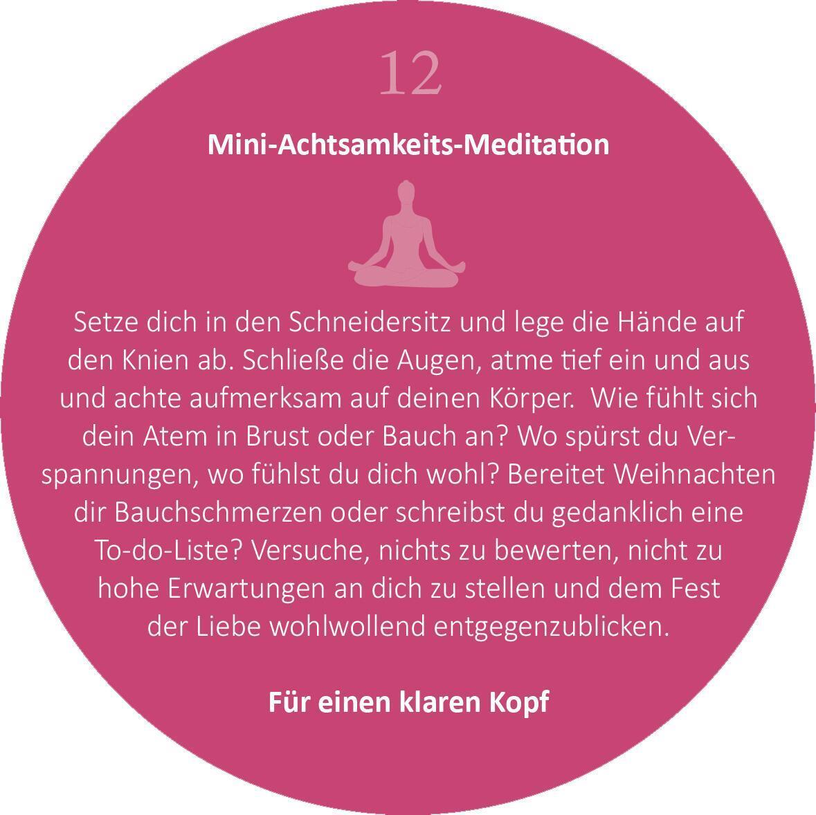 Bild: 4014489115236 | Adventskalender in der Dose. 24 kleine Yoga-Auszeiten für den Advent