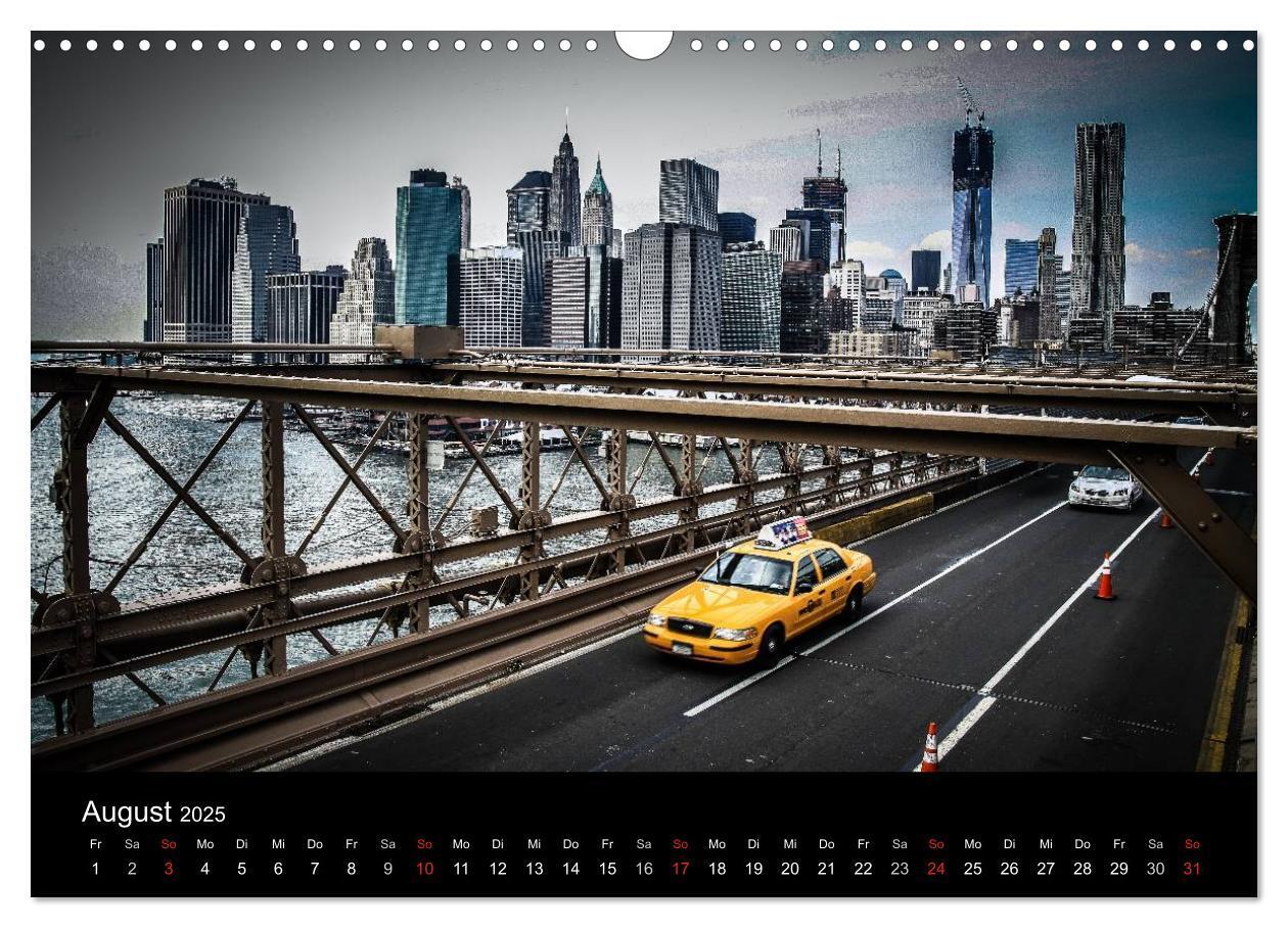 Bild: 9783435795727 | Brooklyn Bridge - New York City (Wandkalender 2025 DIN A3 quer),...