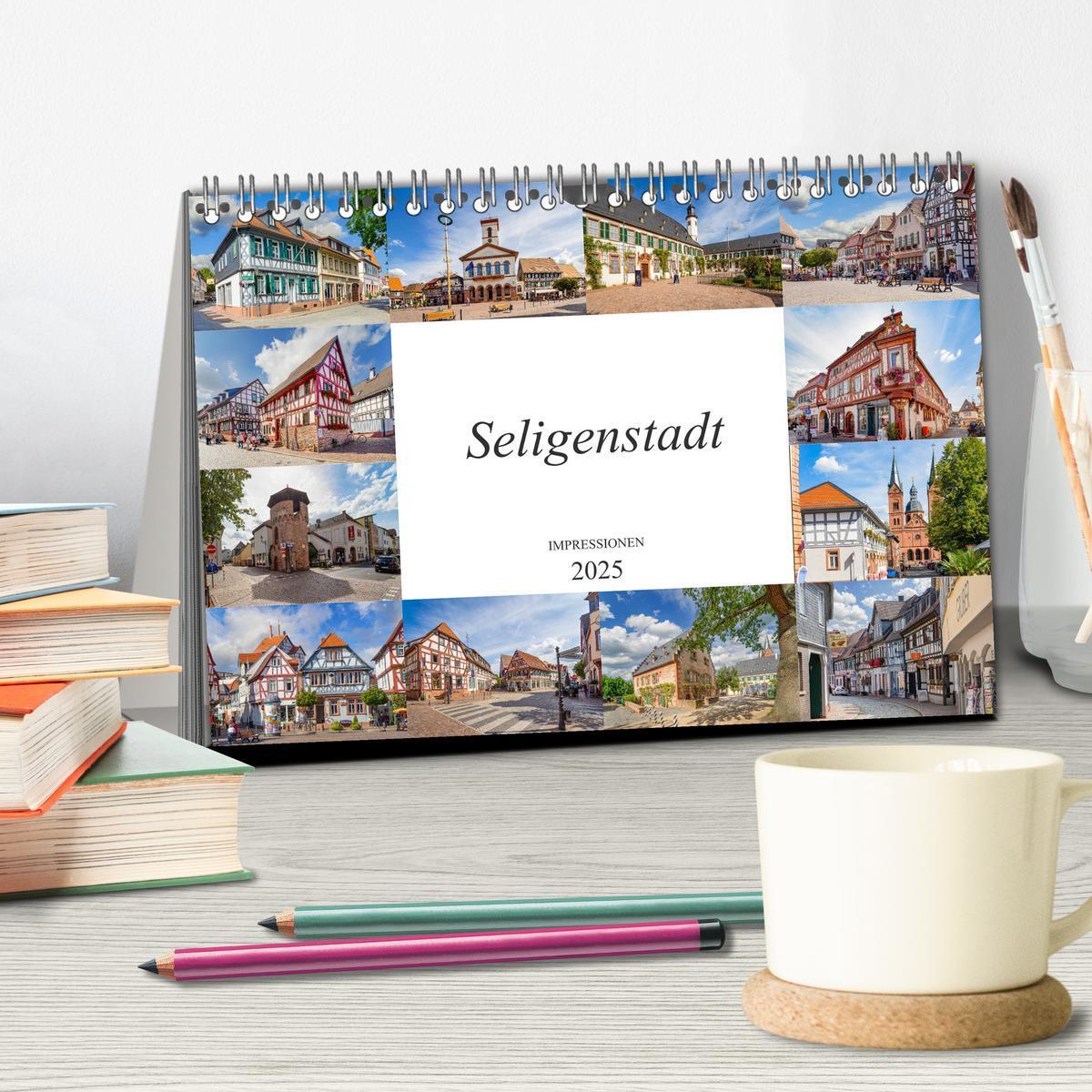 Bild: 9783435193769 | Seligenstadt Impressionen (Tischkalender 2025 DIN A5 quer),...