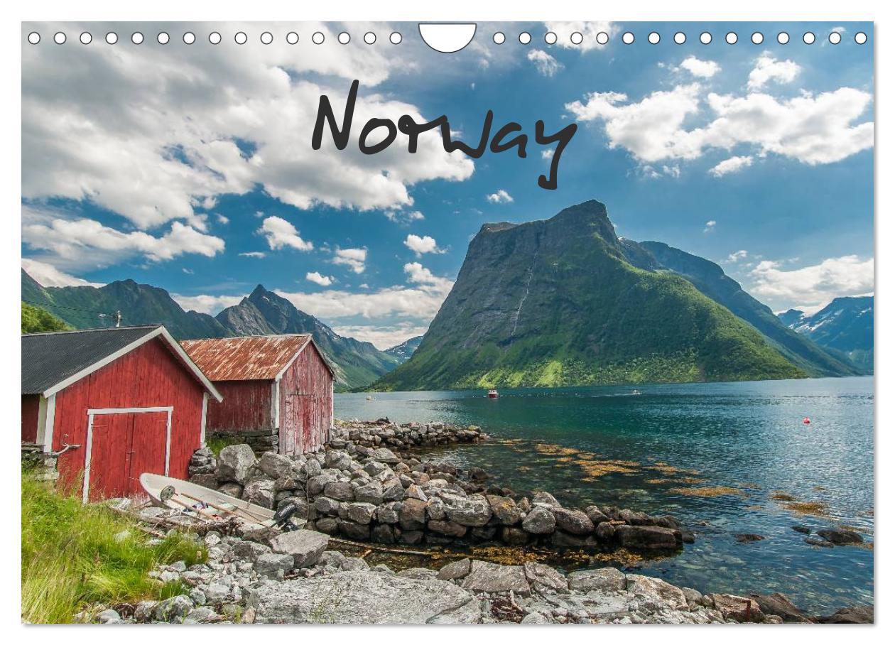 Cover: 9781325994991 | Norway / UK-Version (Wall Calendar 2025 DIN A4 landscape), CALVENDO...