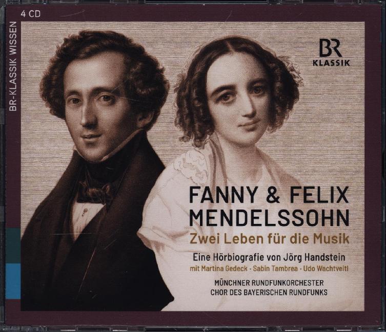 Cover: 4035719009255 | Fanny &amp; Felix Mendelssohn: Zwei Leben für die Musik, 4 Audio-CDs | CD