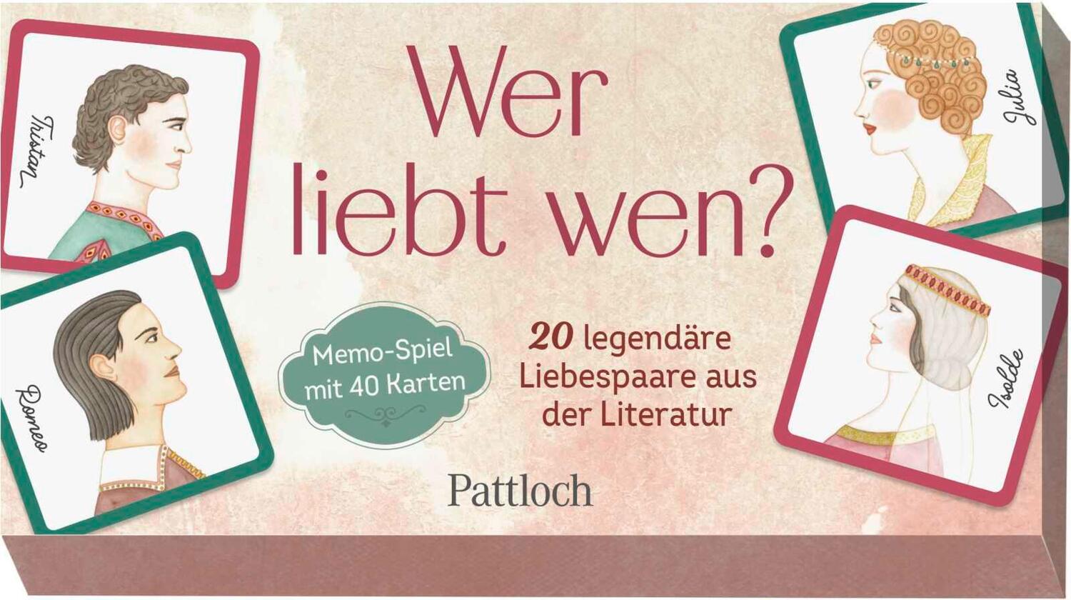 Cover: 4260308344282 | Wer liebt wen? | Anke Schmiemann | Spiel | Schachtel | 40 S. | Deutsch