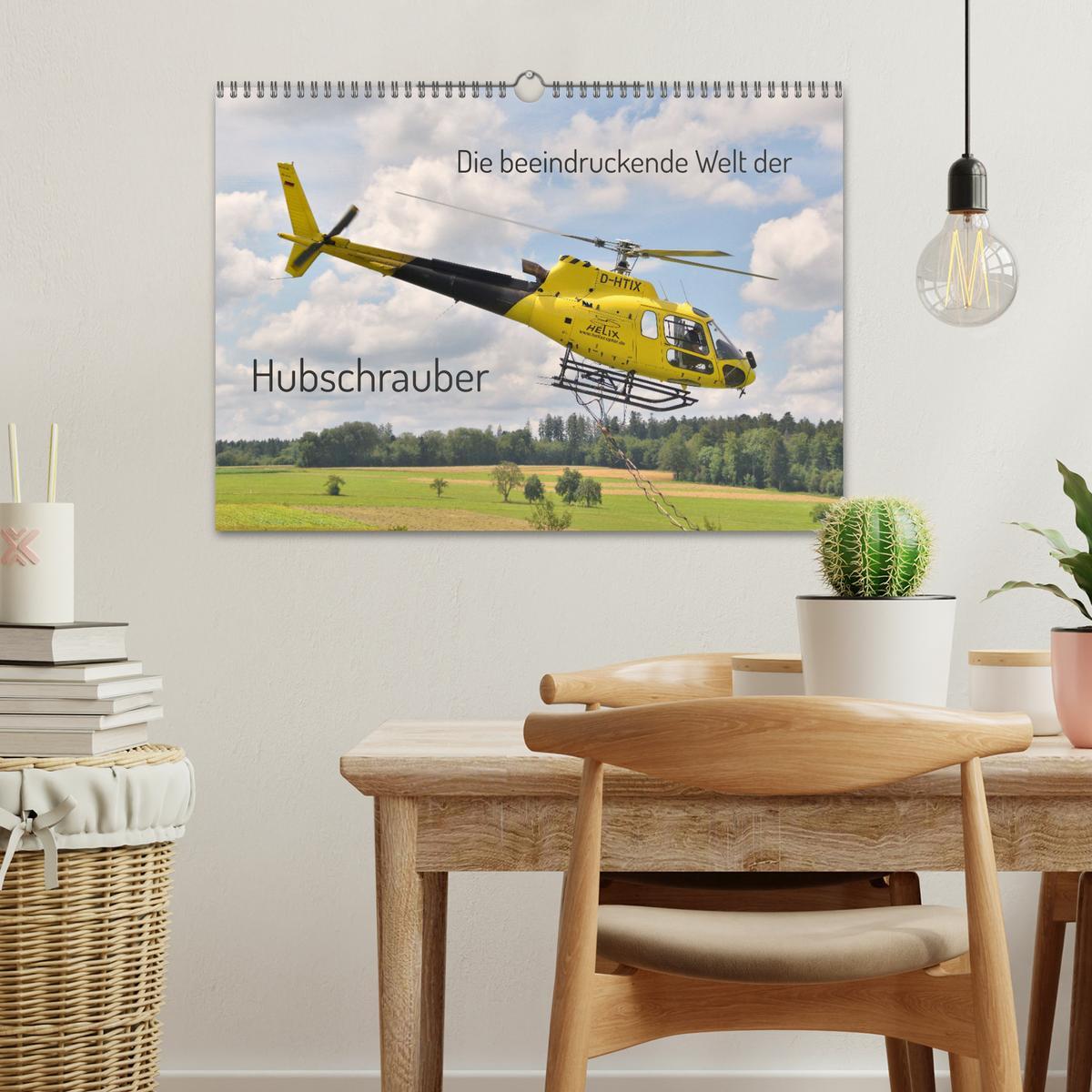 Bild: 9783457235560 | Die beeindruckende Welt der Hubschrauber (Wandkalender 2025 DIN A3...