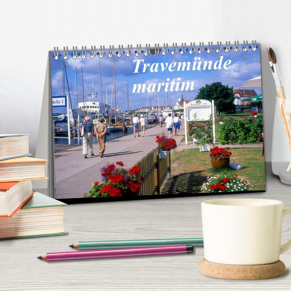 Bild: 9783435402311 | Travemünde maritim (Tischkalender 2025 DIN A5 quer), CALVENDO...