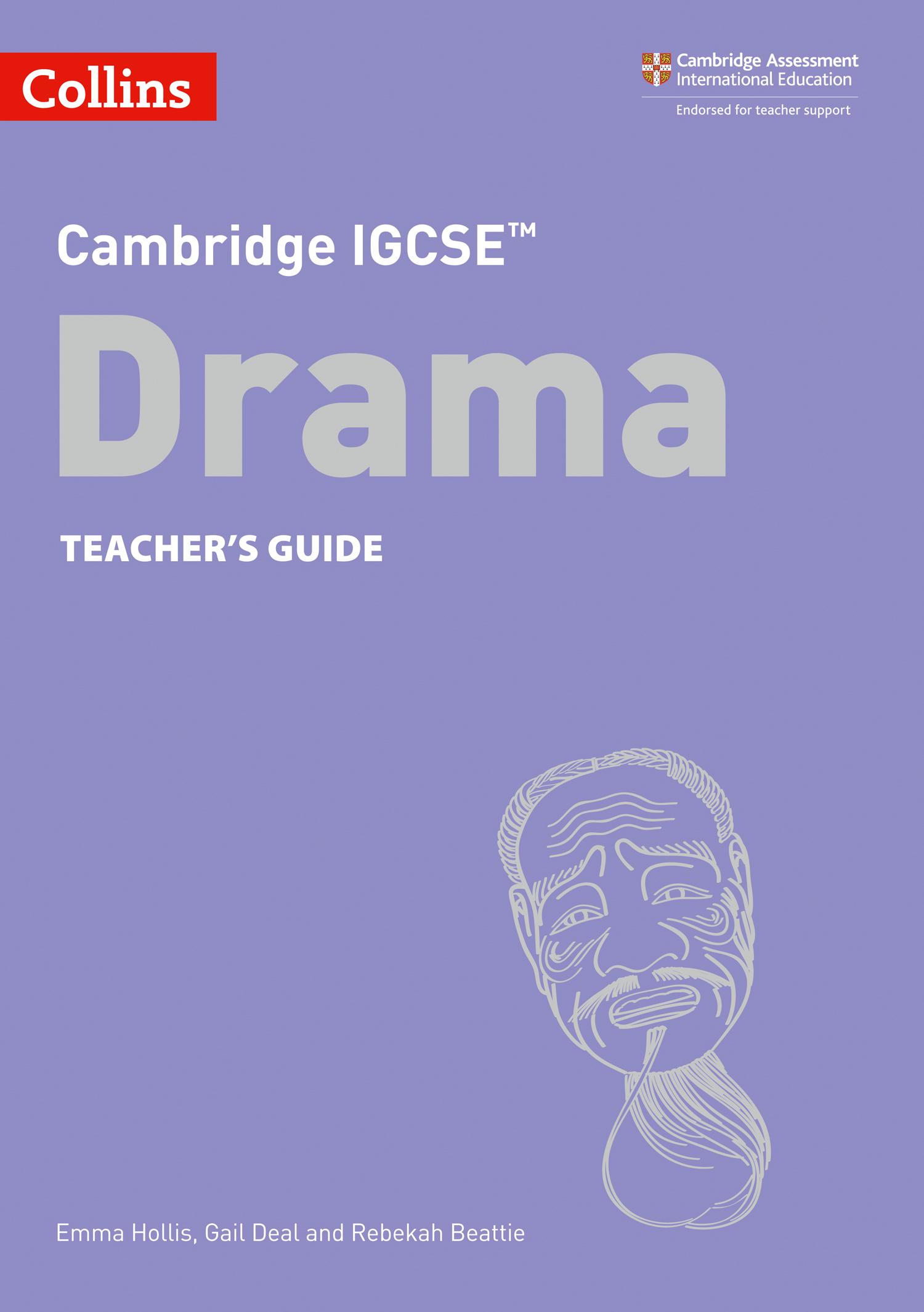 Cover: 9780008353681 | Cambridge IGCSE(TM) Drama Teacher's Guide | Emma Hollis (u. a.) | Buch