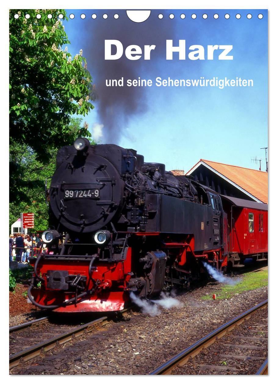 Cover: 9783457044582 | Der Harz und seine Sehenswürdigkeiten (Wandkalender 2025 DIN A4...