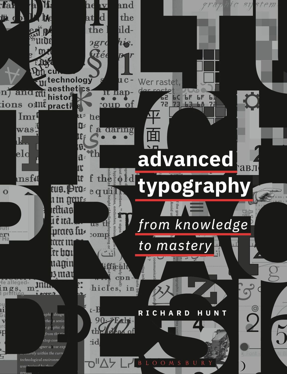 Cover: 9781350055919 | Advanced Typography | From Knowledge to Mastery | Richard Hunt | Buch