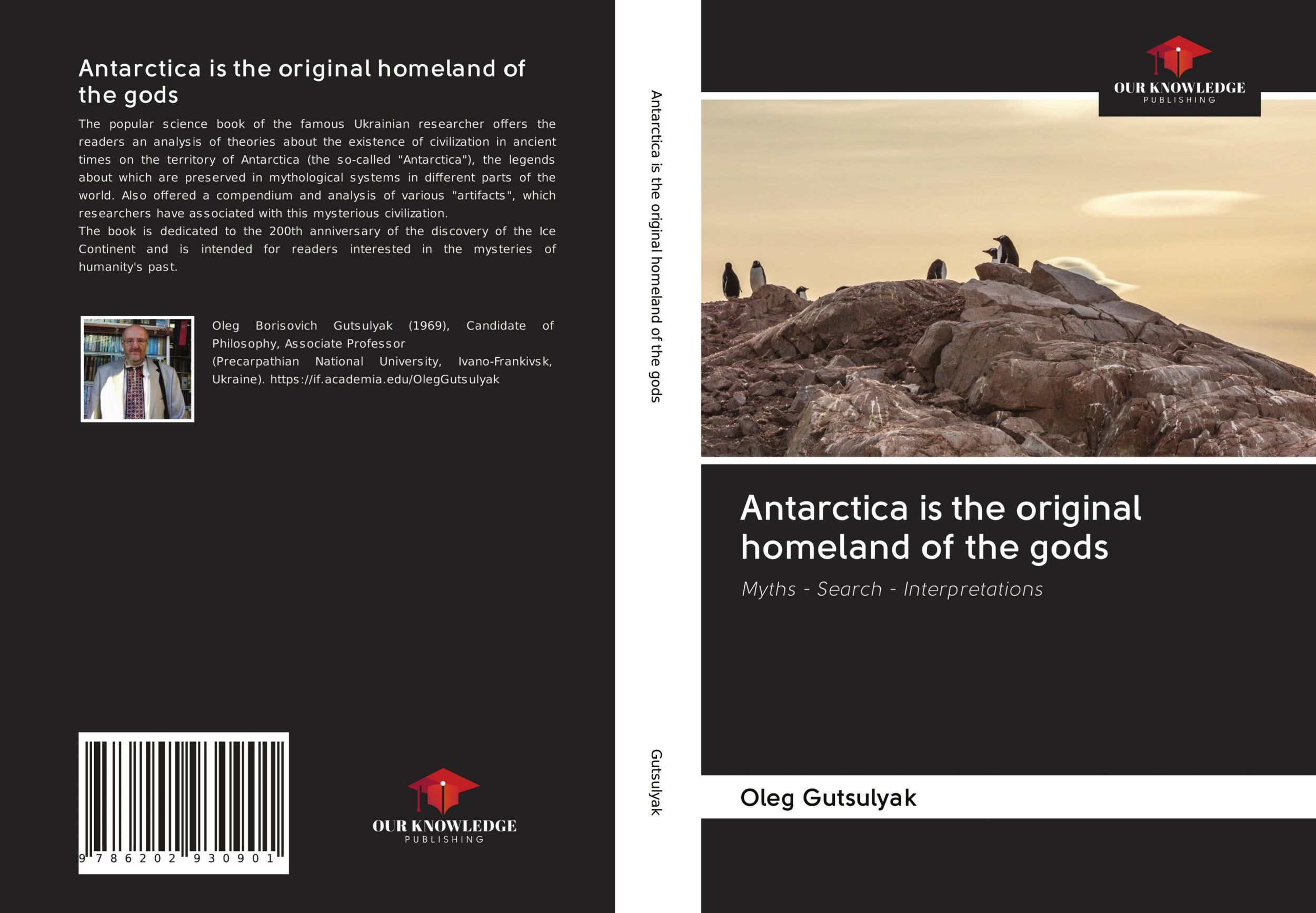 Cover: 9786202930901 | Antarctica is the original homeland of the gods | Oleg Gutsulyak