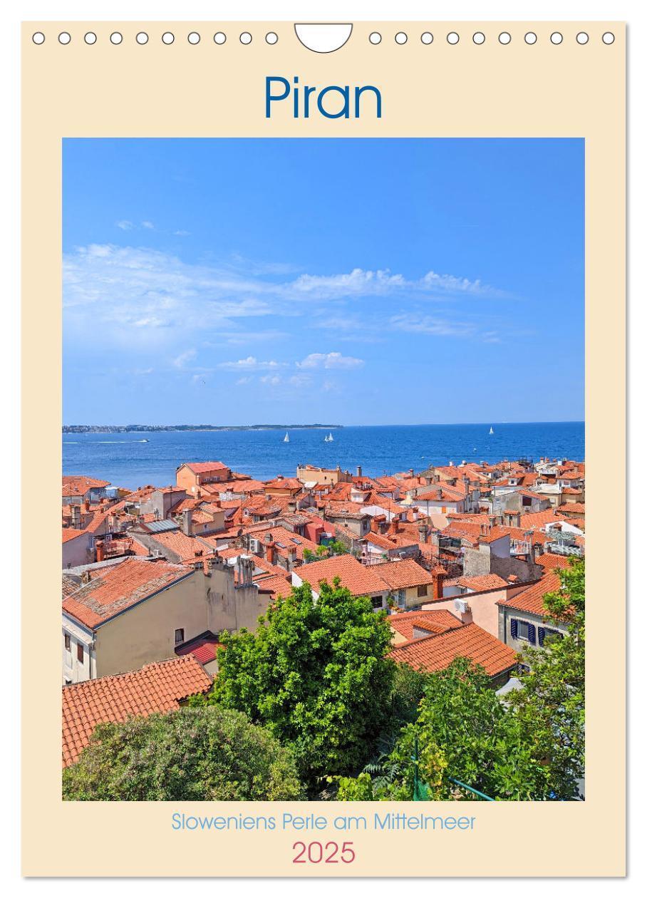 Cover: 9783435863440 | Piran, Sloweniens Perle am Mittelmeer (Wandkalender 2025 DIN A4...