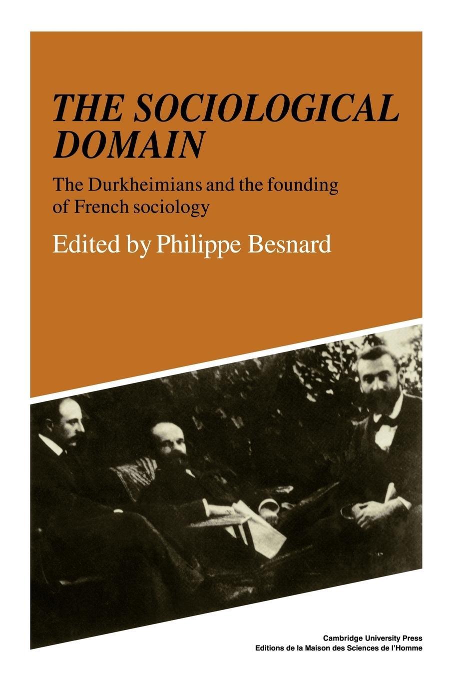 Cover: 9780521108034 | The Sociological Domain | Philippe Besnard | Taschenbuch | Paperback