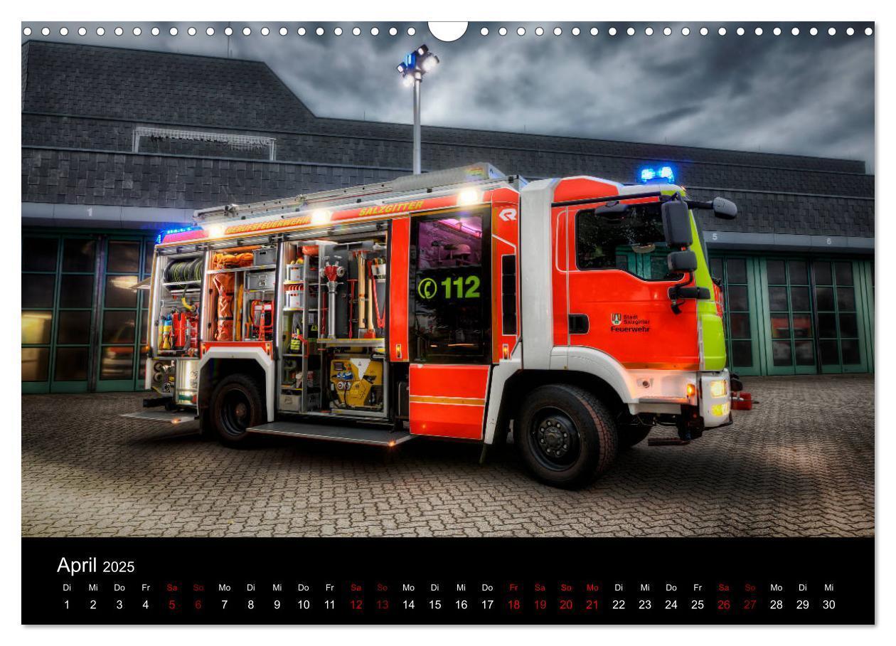 Bild: 9783435422234 | Feuerwehr und Rettungsdienst (Wandkalender 2025 DIN A3 quer),...