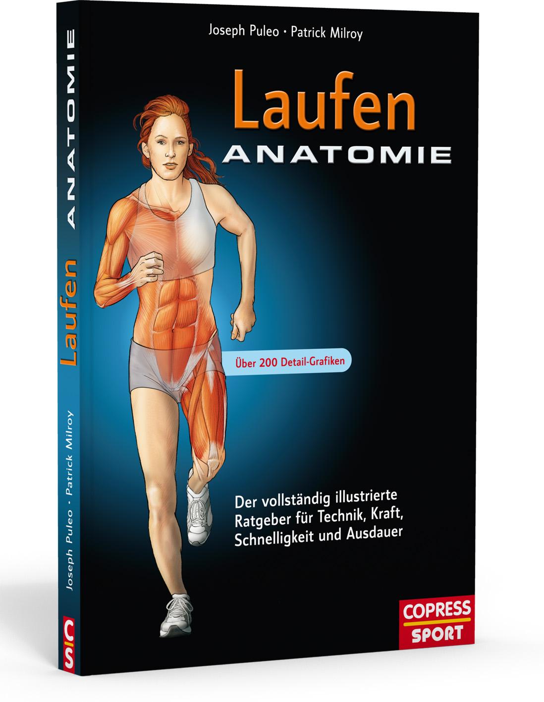 Cover: 9783767909915 | Laufen Anatomie | Joseph Puleo (u. a.) | Taschenbuch | 200 S. | 2010