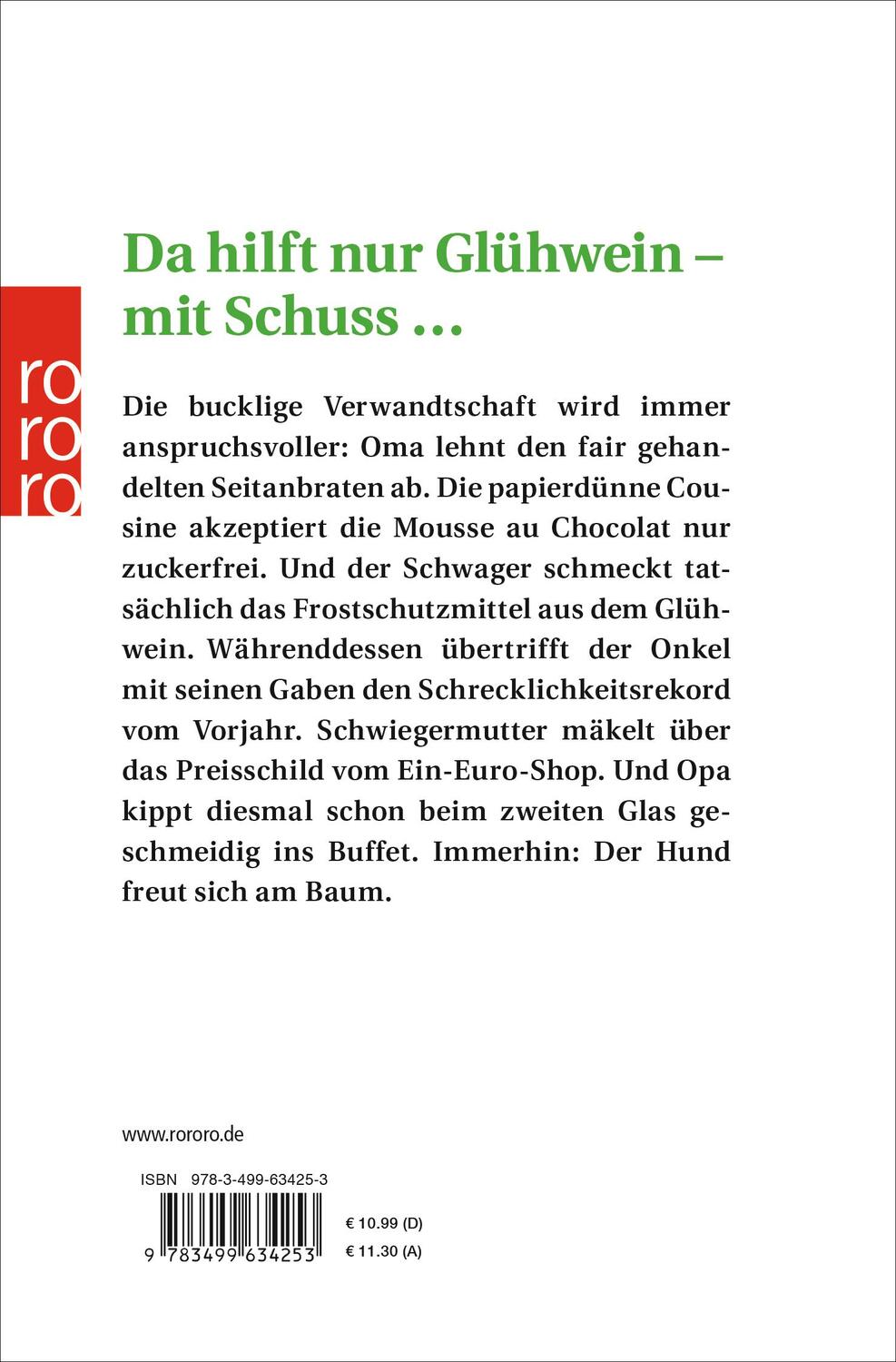 Rückseite: 9783499634253 | Blut ist dicker als Glühwein | Dietmar Bittrich | Taschenbuch | 2018