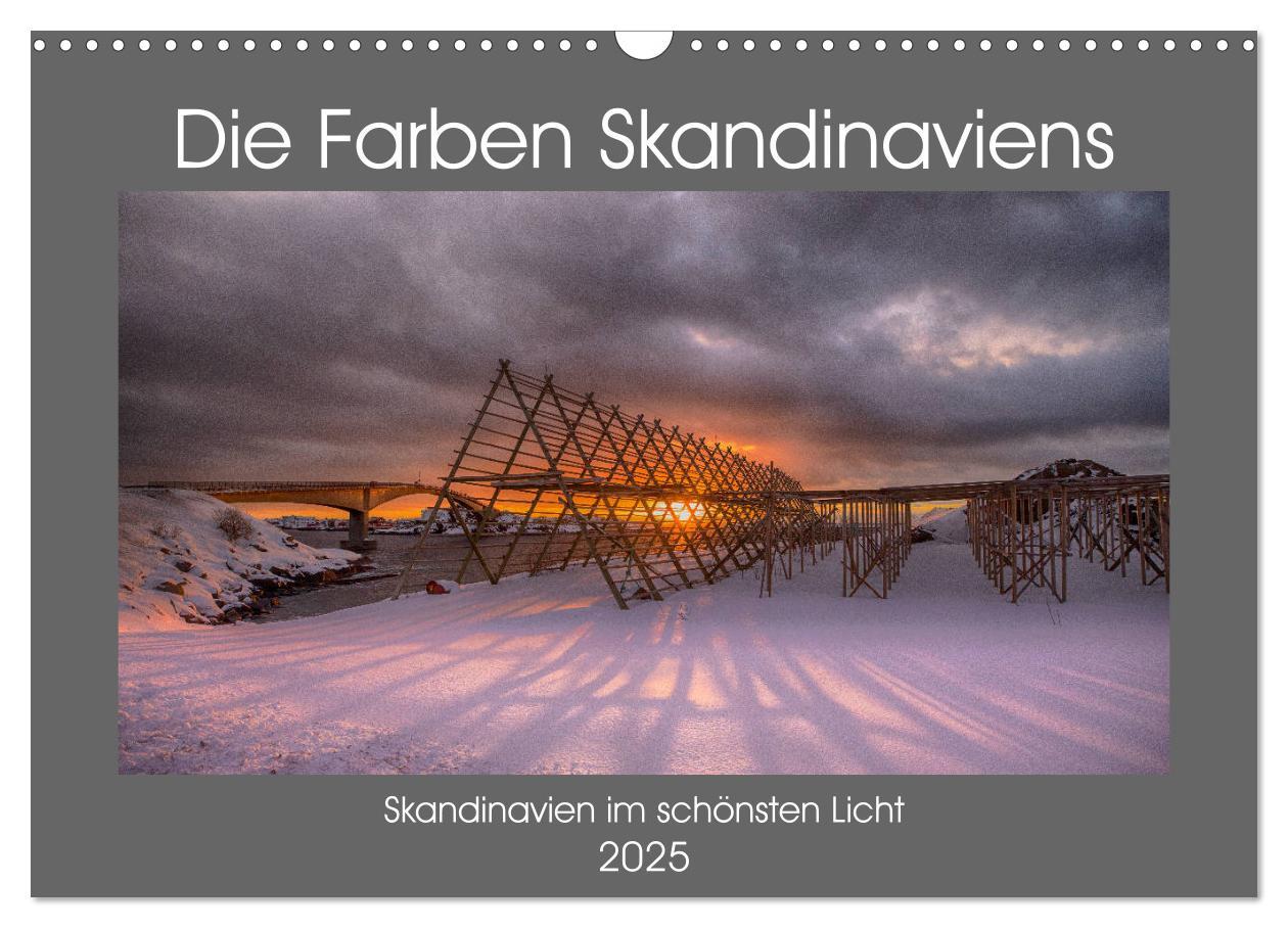 Cover: 9783435218578 | Die Farben Skandinaviens (Wandkalender 2025 DIN A3 quer), CALVENDO...