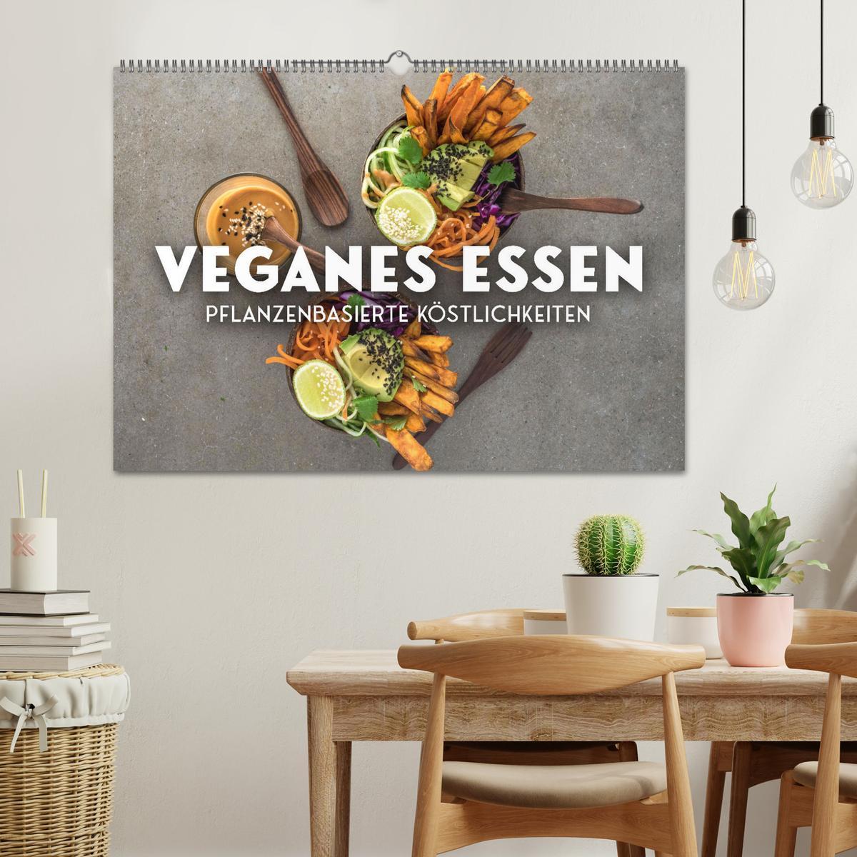 Bild: 9783383930034 | Veganer Essen - Pflanzenbasierte Köstlichkeiten (Wandkalender 2025...