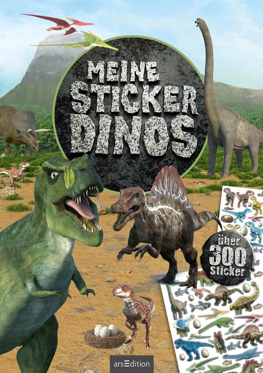 Bild: 9783845827797 | Meine Sticker-Dinos | Mit über 300 Stickern | Taschenbuch | 40 S.