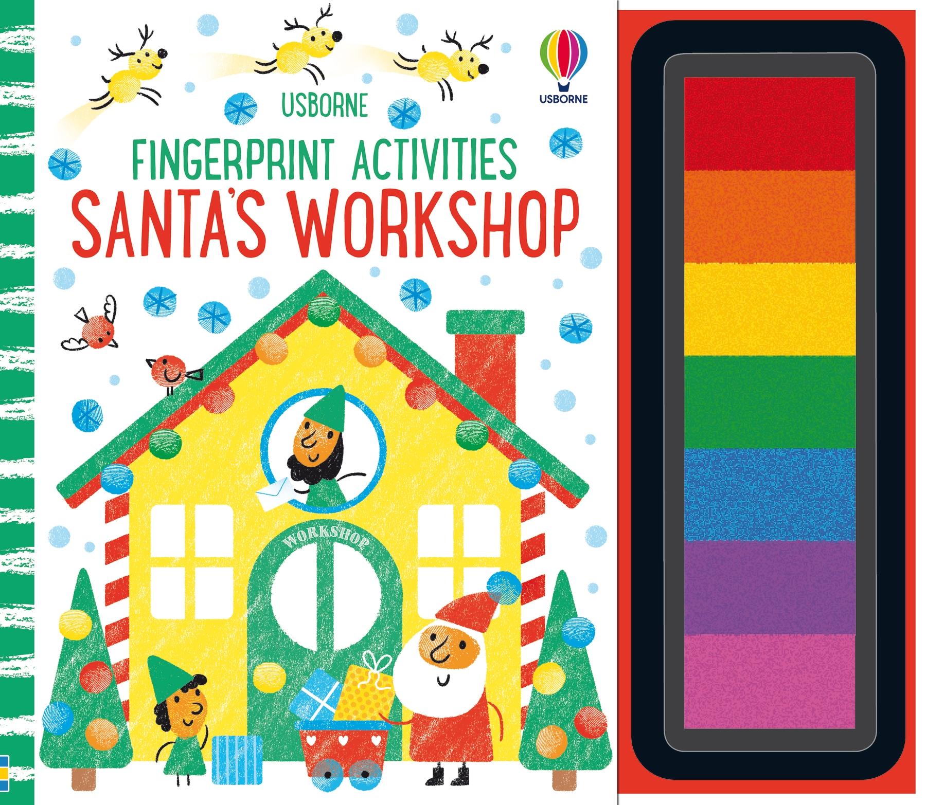 Cover: 9781805318910 | Fingerprint Activities Santa's Workshop | Fiona Watt | Taschenbuch