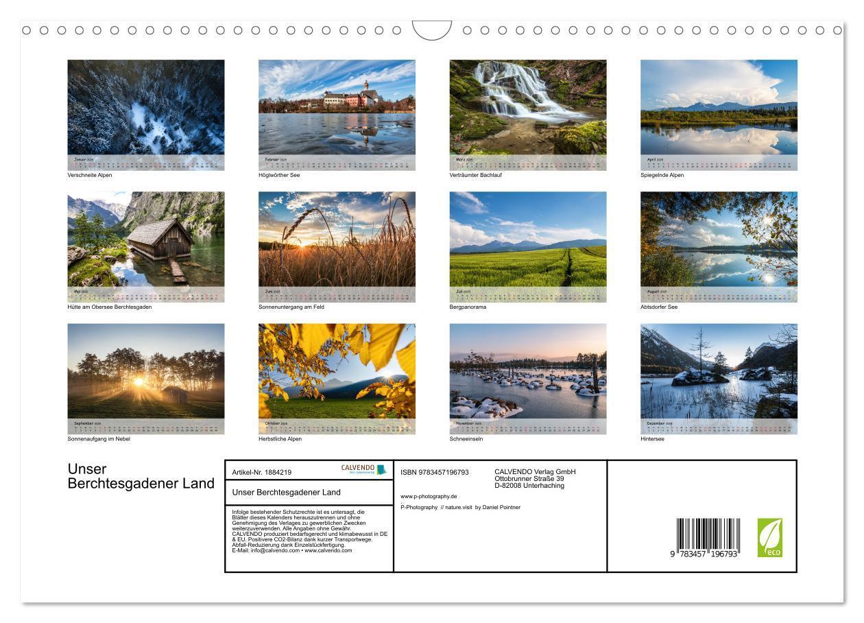 Bild: 9783457196793 | Unser Berchtesgadener Land (Wandkalender 2025 DIN A3 quer),...