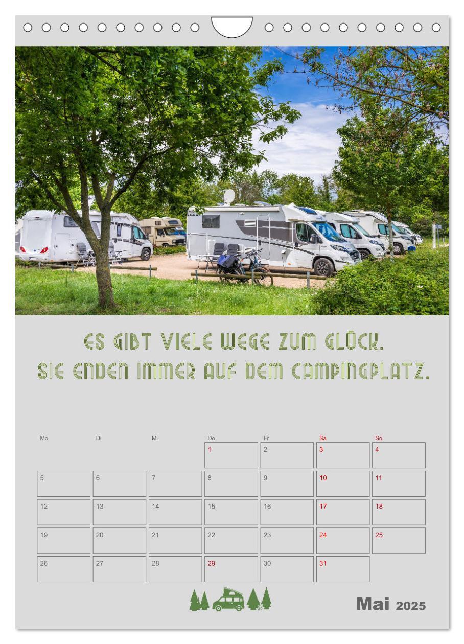 Bild: 9783435920891 | Camping - Hotel kann jeder! (Wandkalender 2025 DIN A4 hoch),...