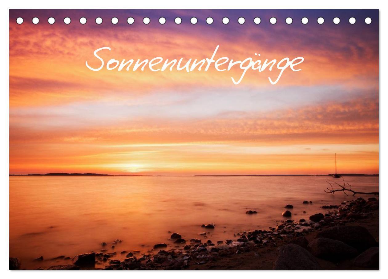 Cover: 9783435796731 | Sonnenuntergänge (Tischkalender 2025 DIN A5 quer), CALVENDO...