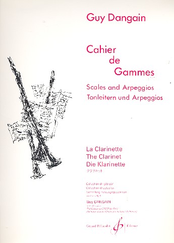 Cover: 9790043018667 | Cahier De Gammes | Guy Dangain | Buch | Gerard Billaudot