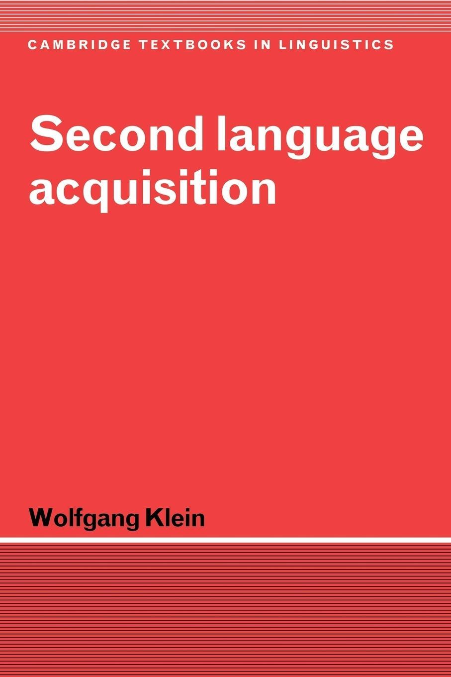 Cover: 9780521317023 | Second Language Acquisition | Wolfgang Klein | Taschenbuch | Paperback