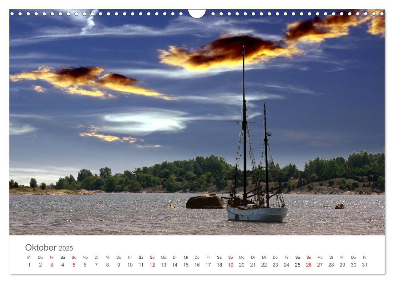 Bild: 9783435578863 | Segelboote in Südschwedens Schären (Wandkalender 2025 DIN A3 quer),...