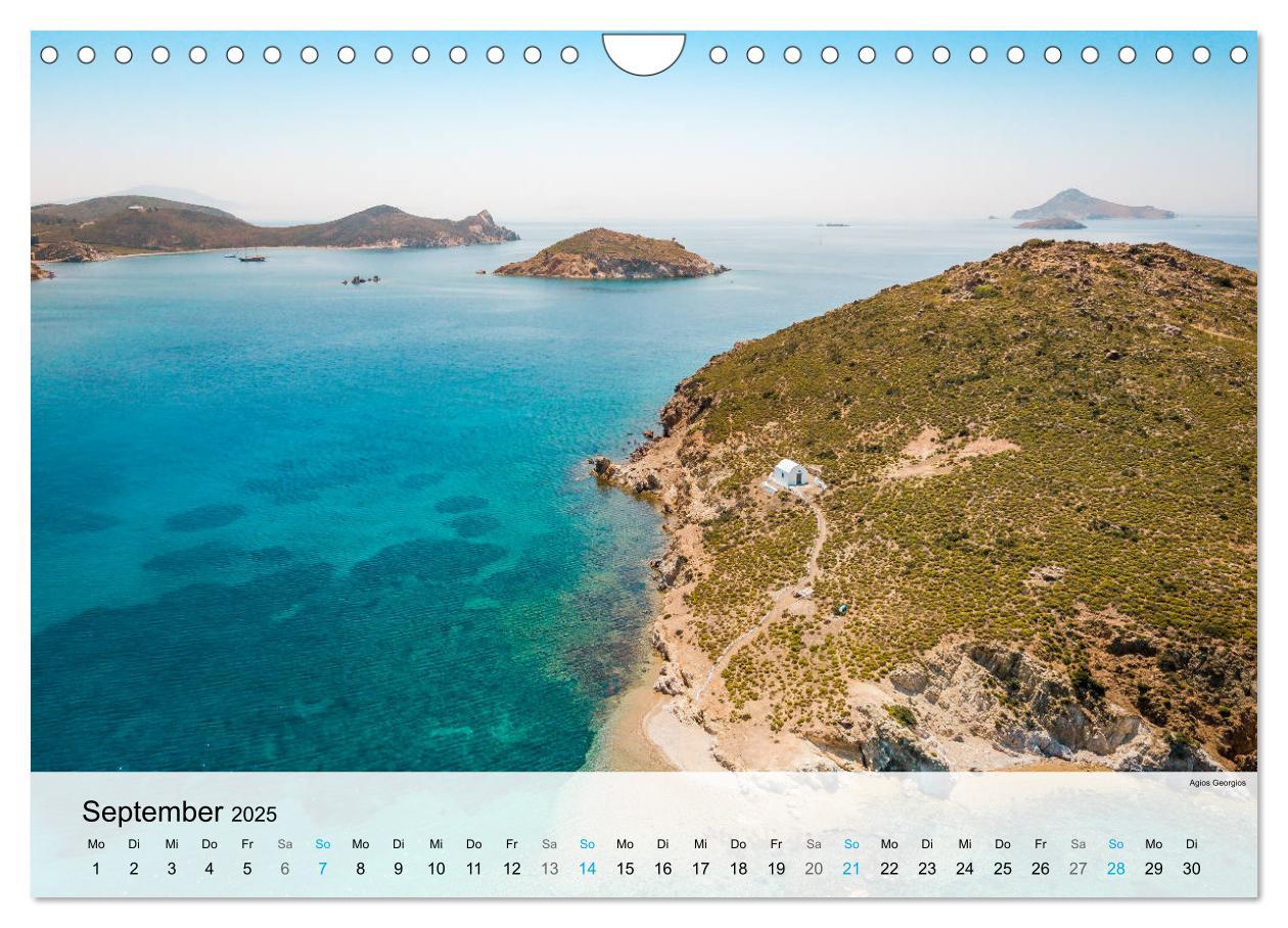 Bild: 9783383997334 | Patmos - Die heilige Insel (Wandkalender 2025 DIN A4 quer),...