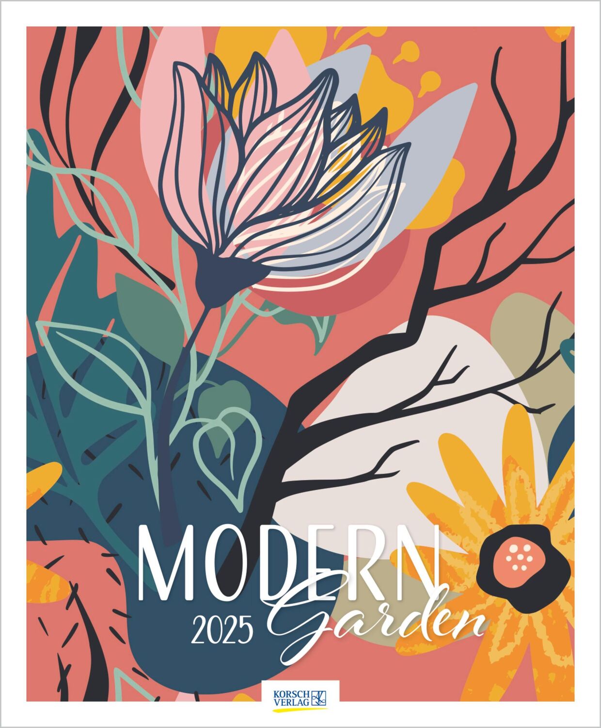 Cover: 9783731879800 | Modern Garden 2025 | Korsch Verlag | Kalender | Spiralbindung | 14 S.