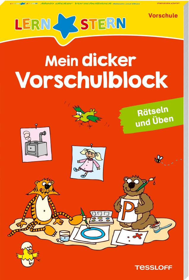 Cover: 9783788624651 | LERNSTERN. Mein dicker Vorschulblock | Rätseln und Üben | Keicher