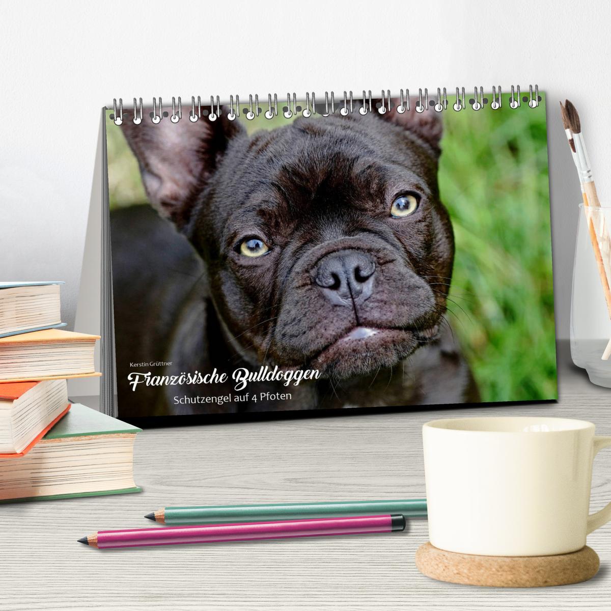 Bild: 9783435370573 | Französische Bulldoggen - Schutzengel auf 4 Pfoten (Tischkalender...