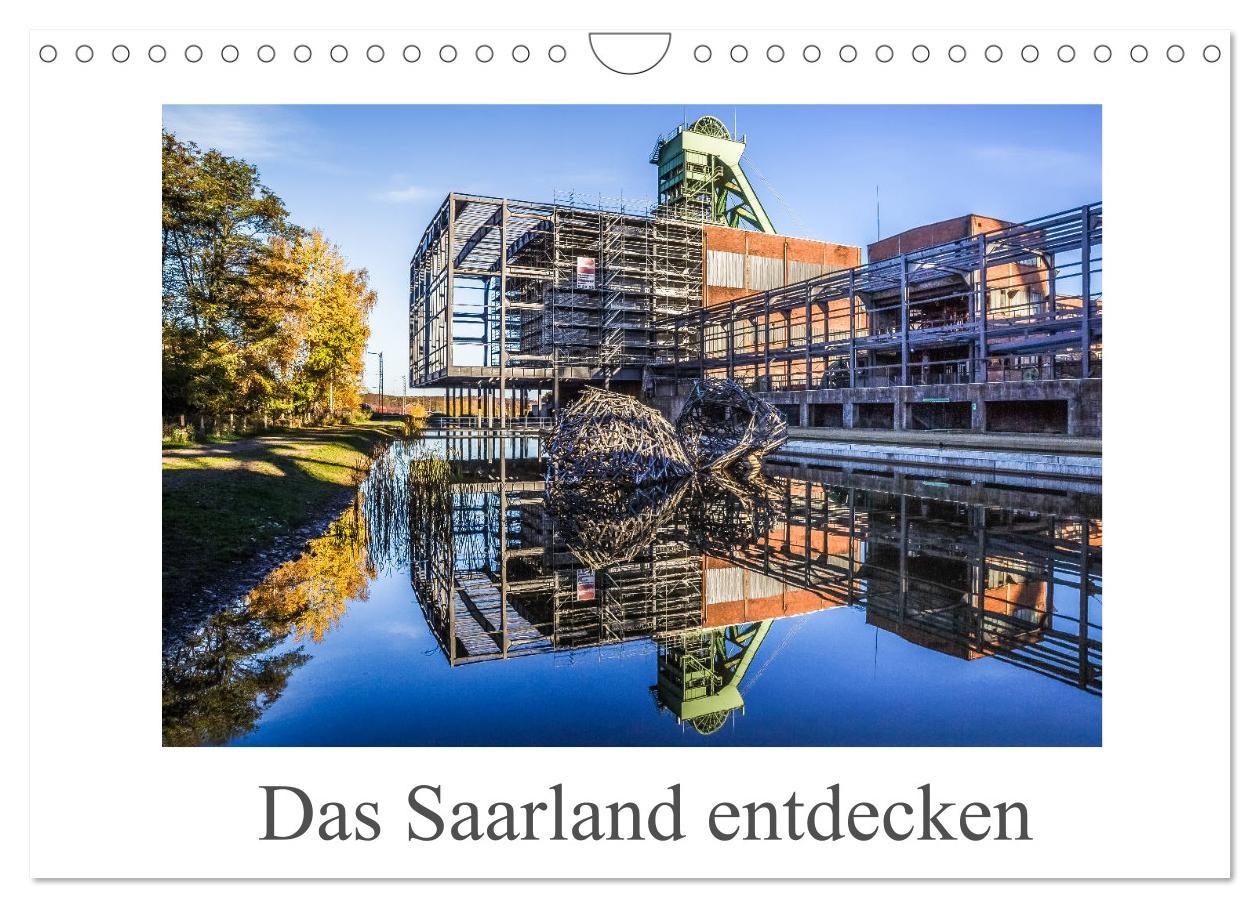 Cover: 9783435193721 | Das Saarland entdecken (Wandkalender 2025 DIN A4 quer), CALVENDO...