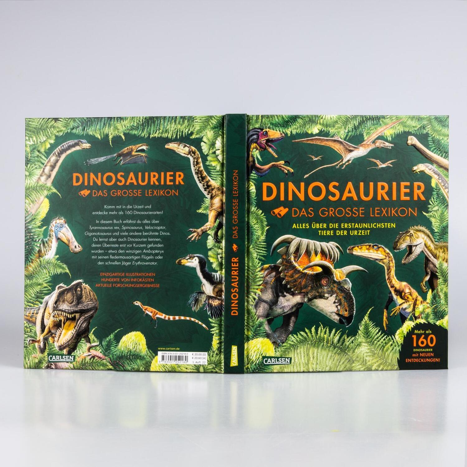 Bild: 9783551252180 | Dinosaurier - Das große Lexikon | Michael K. Brett-Surman | Buch