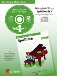 Cover: 9789043136693 | Hal Leonard Klavierschule Spielbuch 4 (CD) | Hal Leonard Klavierschule